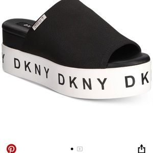 DKNY Platform Slip On